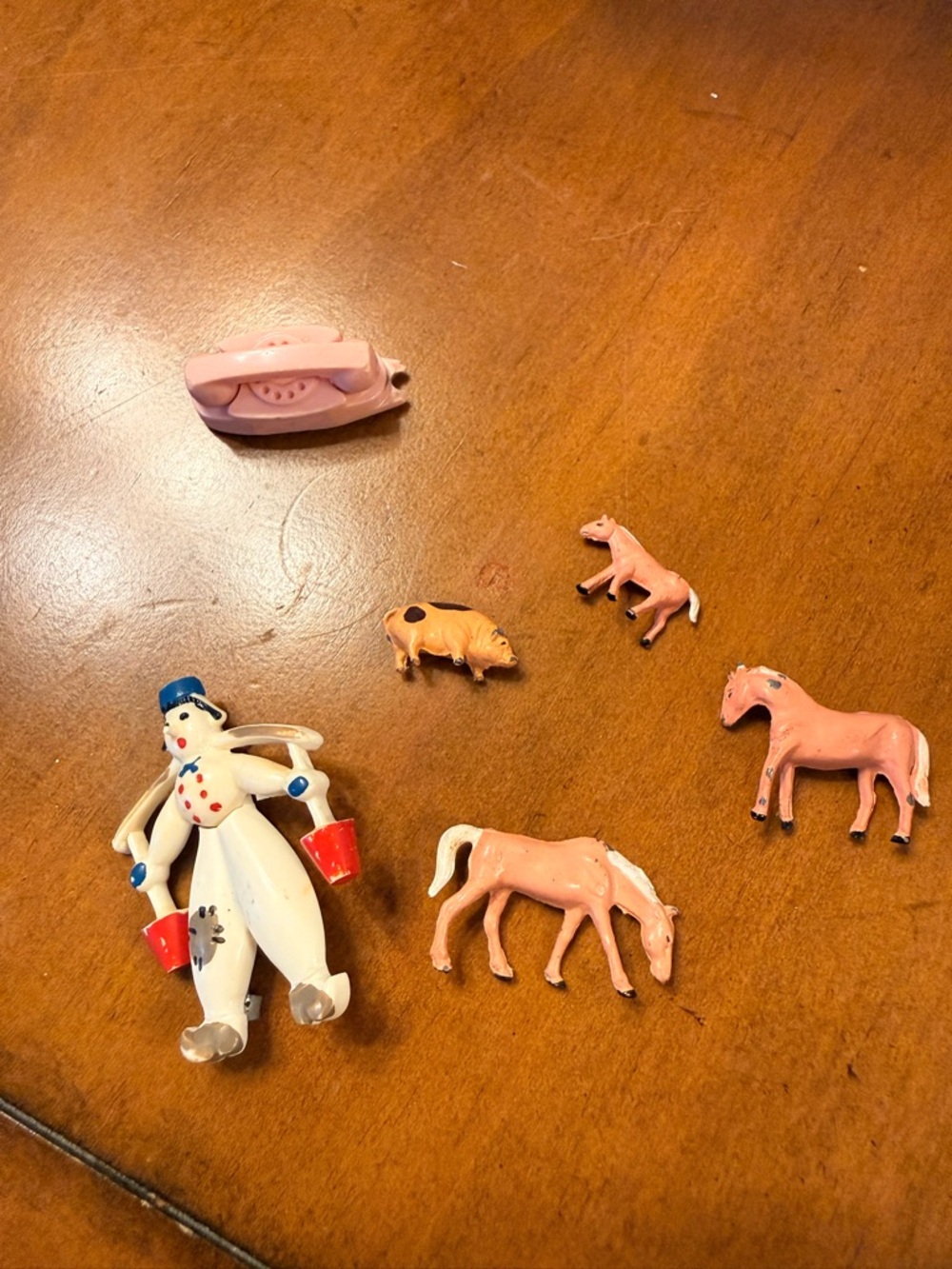 Lot Of Miniatures And Vintage green Glass Toothpick Holder - Picture 3 of 13